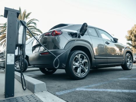 electric vehicle manufacturing process overview - Charging infrastructure built alongside the plant: the ABB highway-charger conte