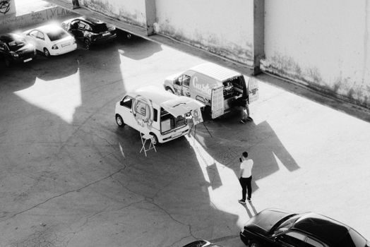 best Aerial Work Truck for food and beverage - Selection Matrix: Three Build Levels for F&B Service