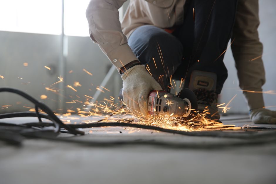Cut-Off Machine Spec Map for Steel Construction Sites
