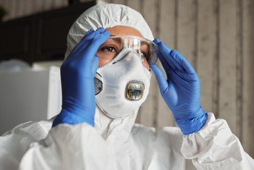 Safety Helmet vs Respirator - Combined helmet-with-respirator assemblies