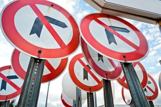 Warning Sign installation guide - Mounting Height, Offset, and Hazard-Zone Mapping