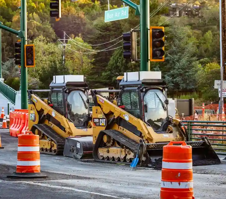 Aerial work platform selection for road construction: height, ground, and boom gates