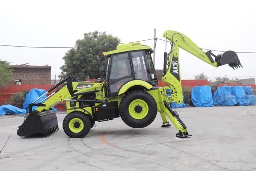 Backhoe Loader selection for road construction - Electric and Telematics Options Now in the Mix