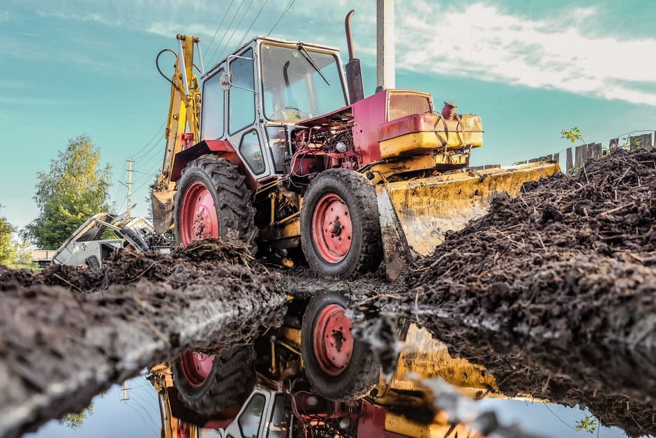 Bulldozer Spec Map for Pipeline Right-of-Way Construction