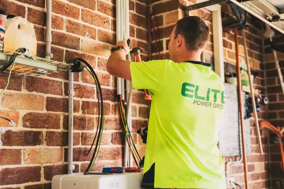 Concrete vibrator selection for electrical installation work