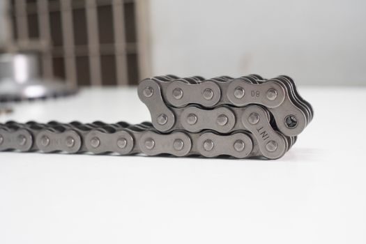 Conveyor Chain types and classifications - Roller-Type Conveyor Chain (40/50/60 Series and Double-Pitch) for Accumulation L