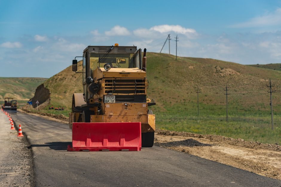 Landfill Road Roller Selection: Padfoot Drums, 4-Wheel Articulation, Spec Map
