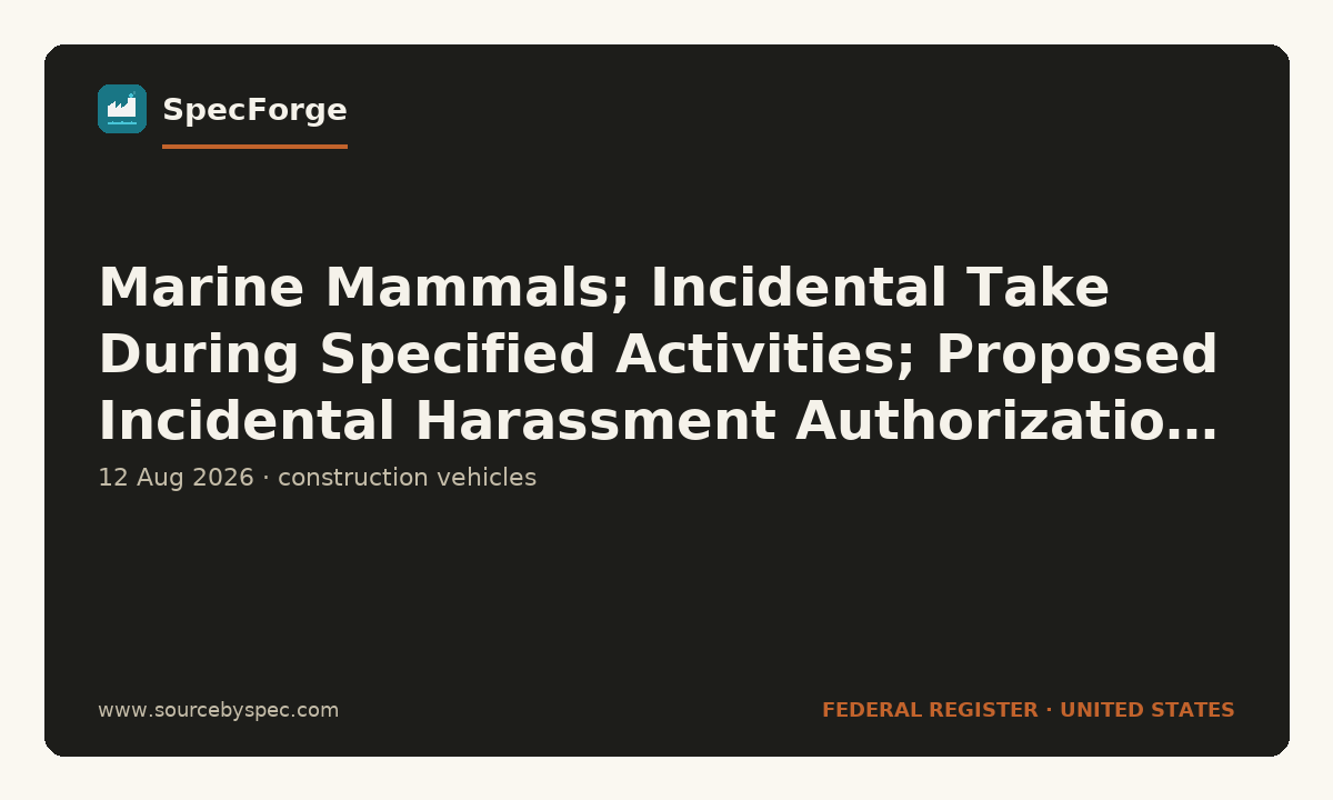 Marine Mammals; Incidental Take During Specified Activities; Proposed Incidental Harassment Authorization for Southeast Alaska Stock of Northern Sea Otters in J
