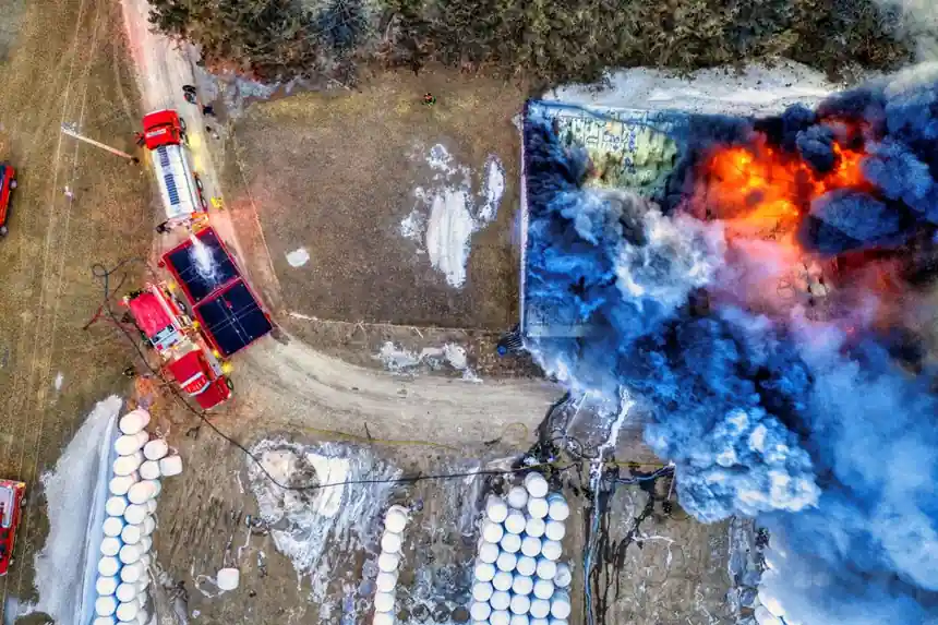 Warehouse Fire Extinguisher Selection: Class, Size, and Travel-Distance Specs