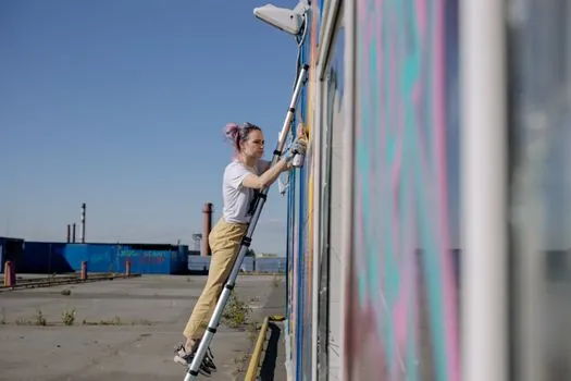 aluminum extension ladder overlap requirement by length - How to verify overlap on a deployed ladder