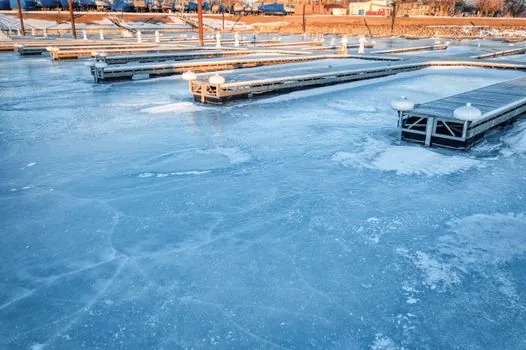 loading dock leveler concrete pit drainage slot and frost protection - Frost Protection: Insulation Skirt and Footing Depth