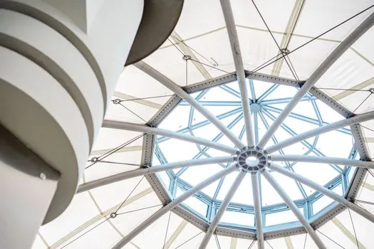 Skylight selection for hospitals - Glazing options: dome, fixed double-glazed, modular ridge, and virtual LED