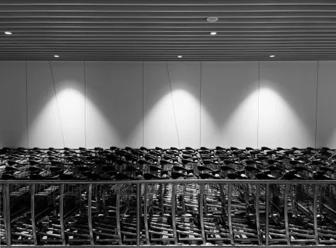 manual overhead conveyor gravity slope for self-propelled trolleys - Layout, Curves, and Storage Buffers