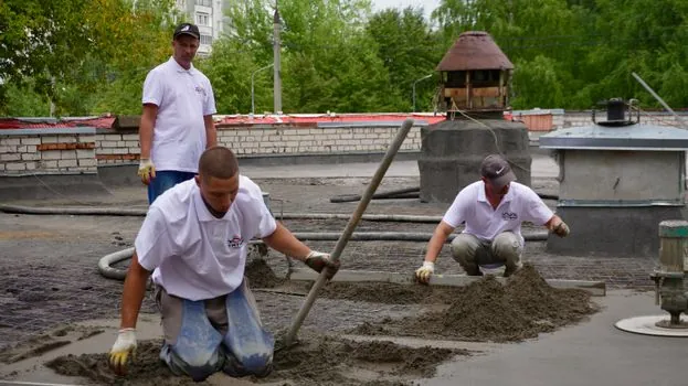 Laser Screed selection for plumbing installation - Tunnel and Invert Pours: When a Ride-On Class Is the Only Answer