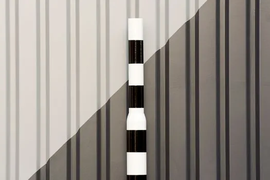 black and yellow vs red and white hazard stripe tape meaning - Where each stripe pattern actually goes on a floor or wall